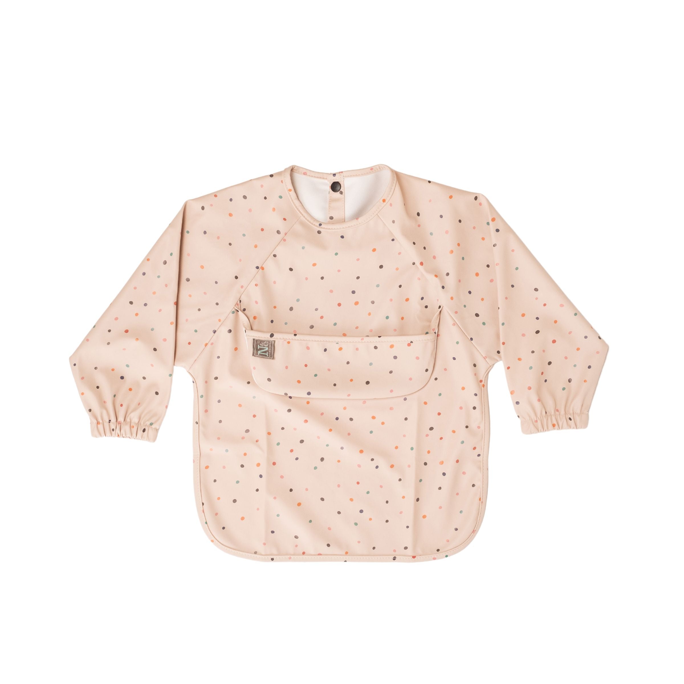 Long Sleeve Baby Bib With Small Food Catcher