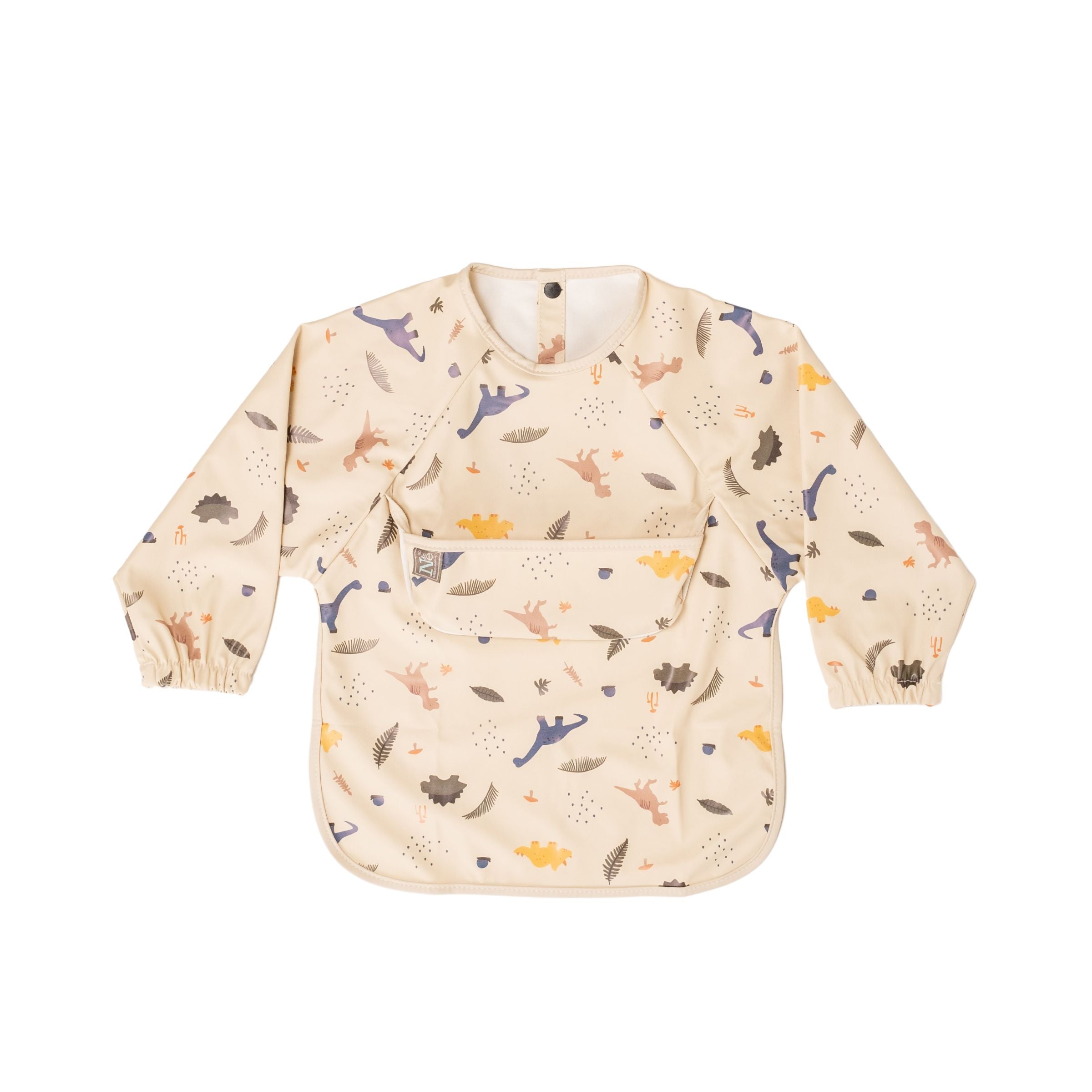 Long Sleeve Baby Bib With Small Food Catcher